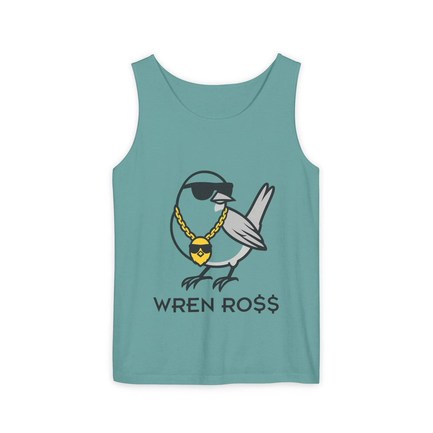Wren Ross 2025 Team Unisex Tank - Summer Apparel, Casual Wear, Beach Outfit, Gift for Bird Lovers