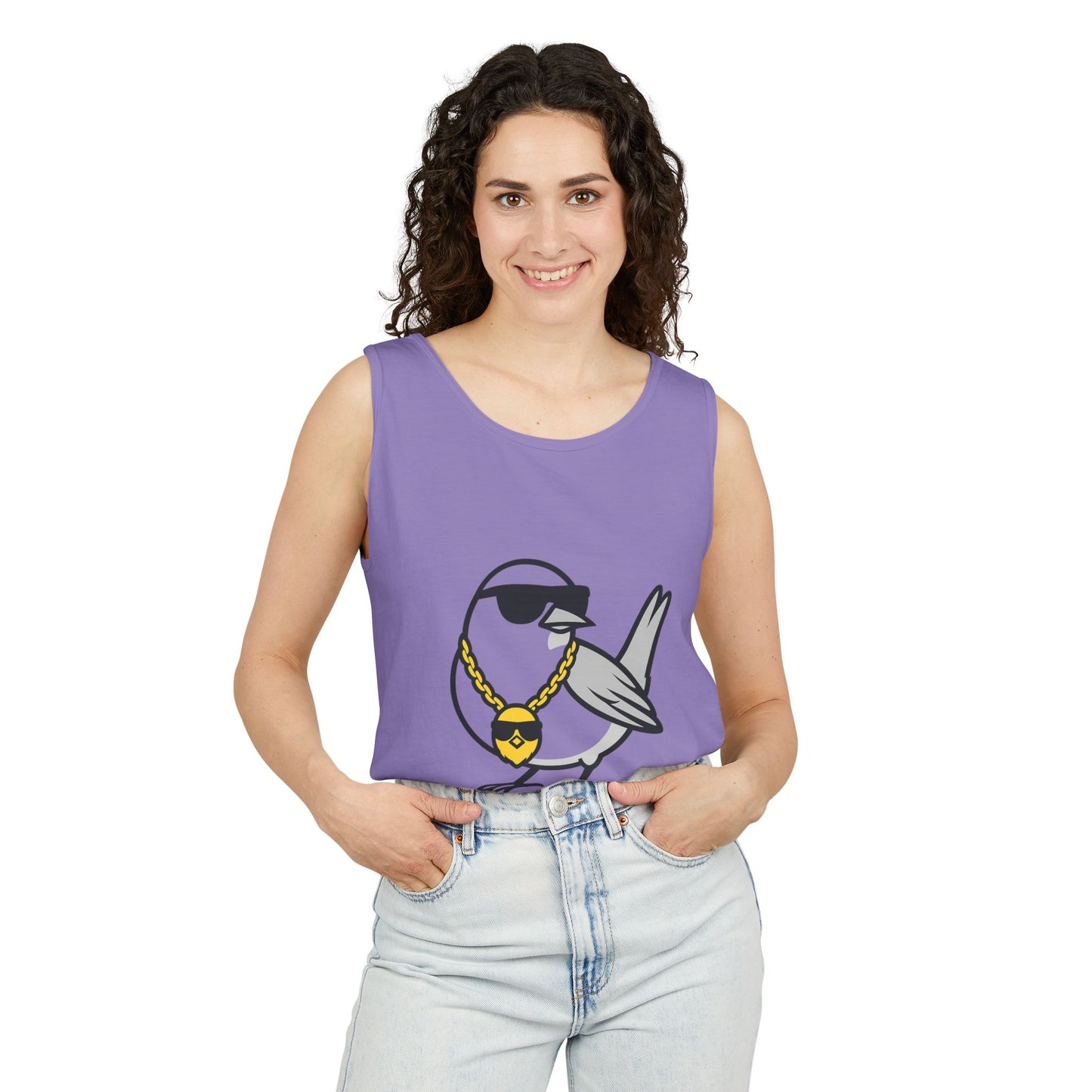 Wren Ross 2025 Team Unisex Tank - Summer Apparel, Casual Wear, Beach Outfit, Gift for Bird Lovers
