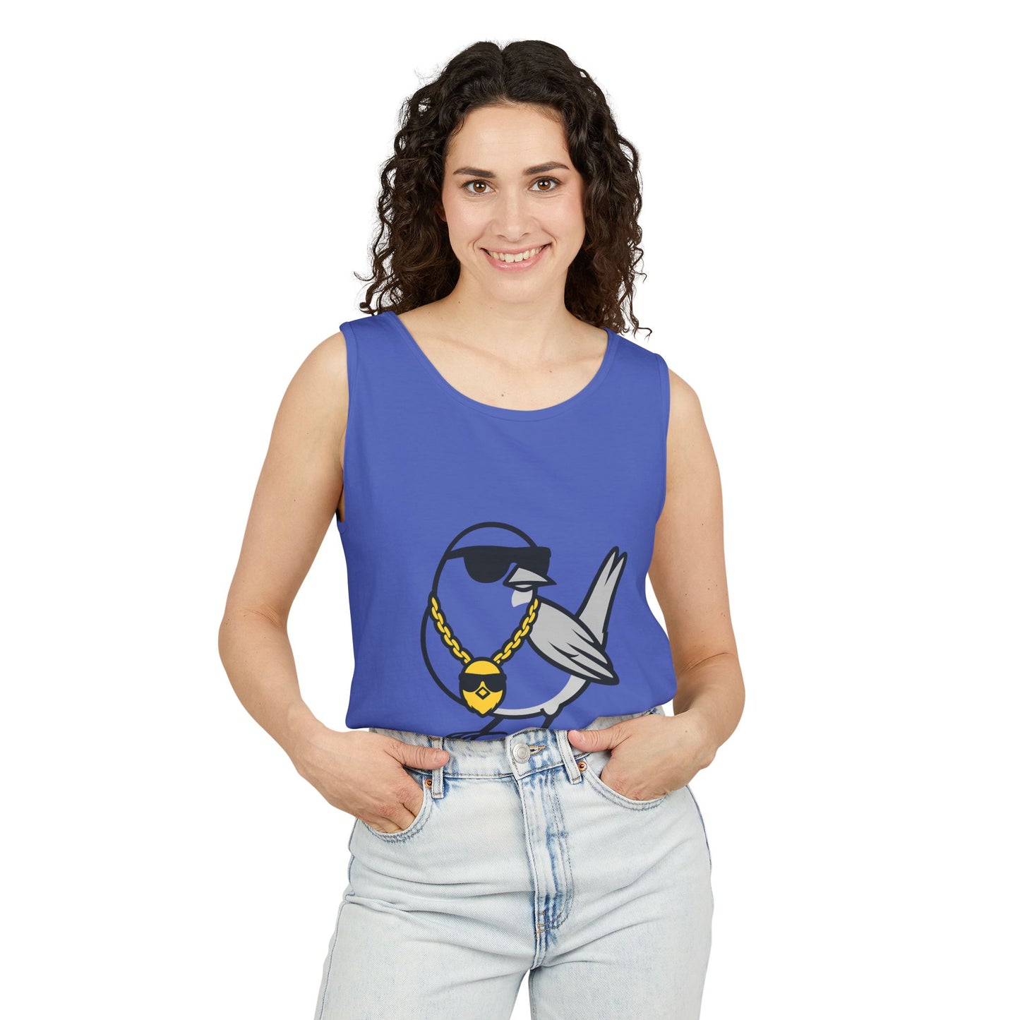 Wren Ross 2025 Team Unisex Tank - Summer Apparel, Casual Wear, Beach Outfit, Gift for Bird Lovers