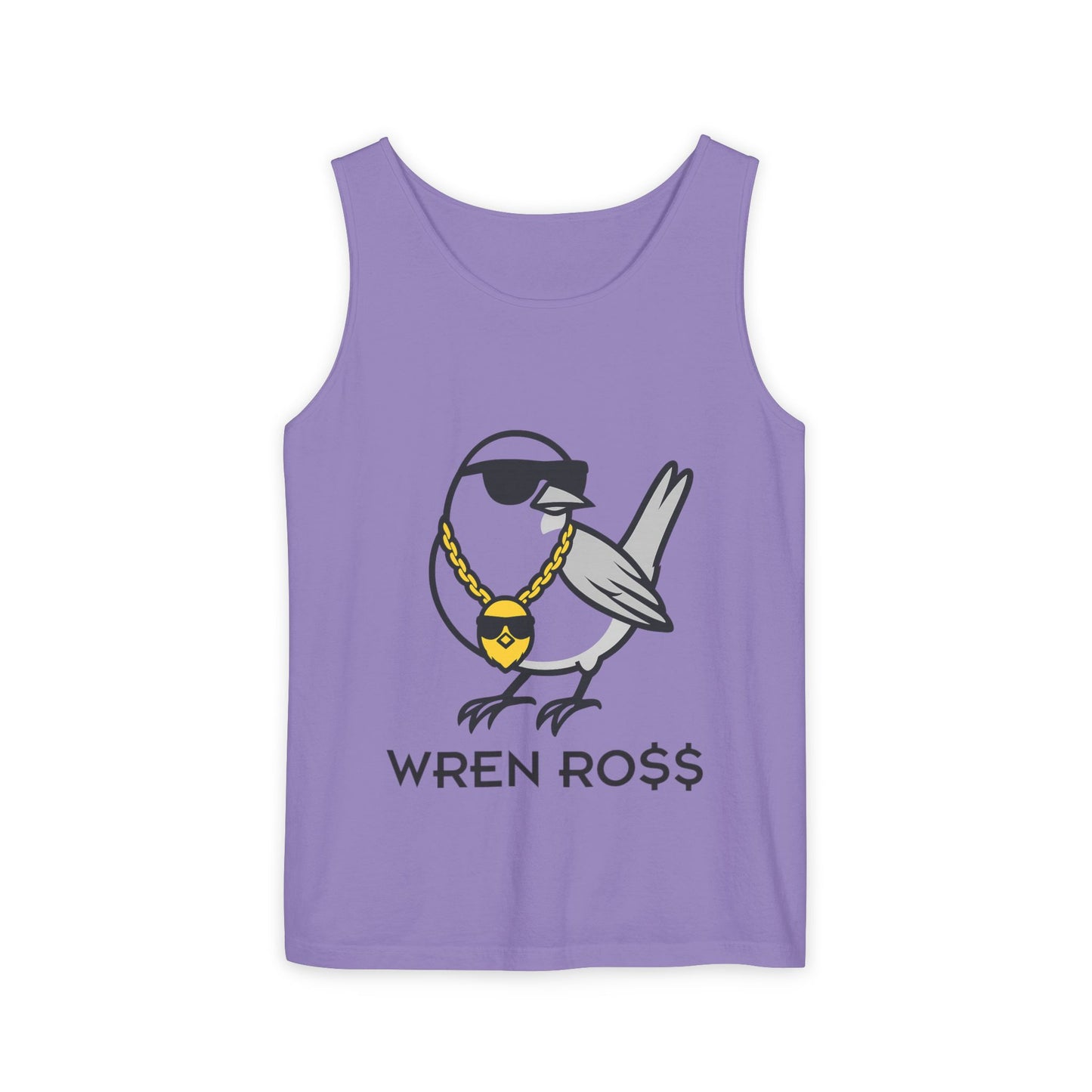 Wren Ross 2025 Team Unisex Tank - Summer Apparel, Casual Wear, Beach Outfit, Gift for Bird Lovers
