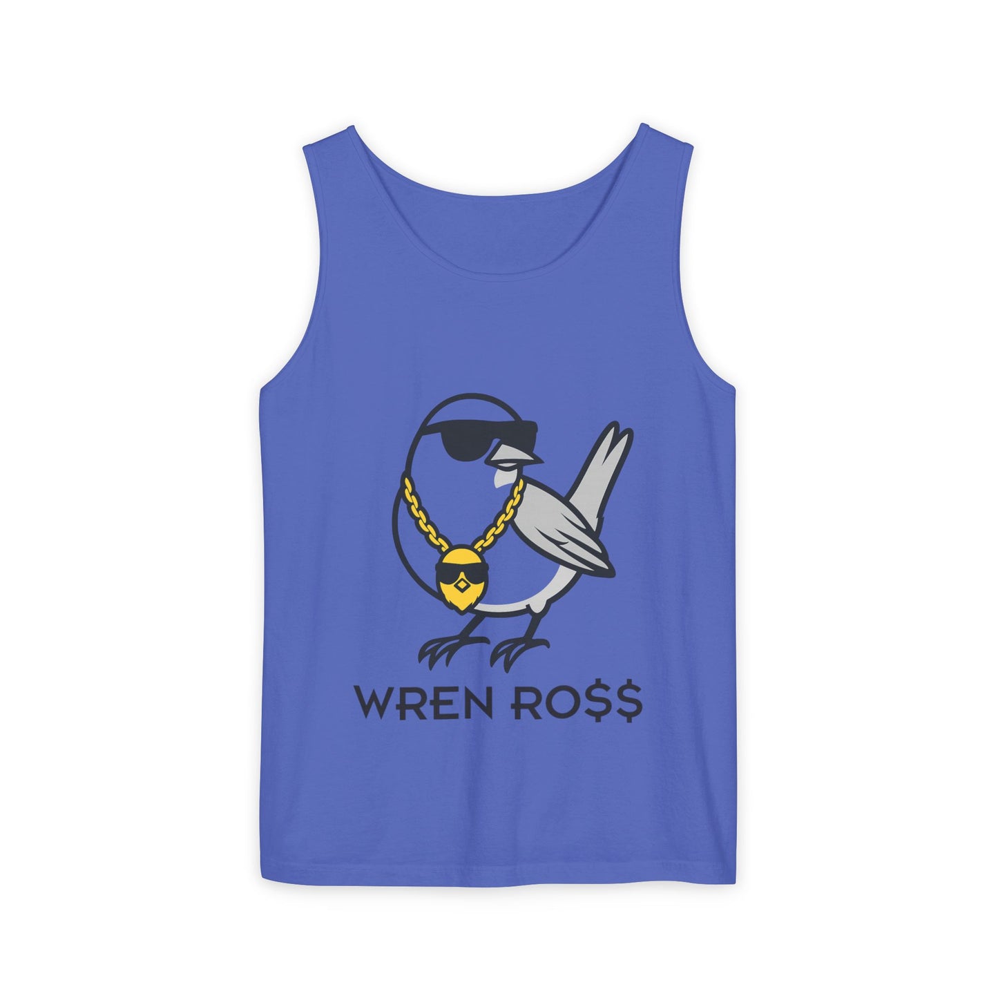 Wren Ross 2025 Team Unisex Tank - Summer Apparel, Casual Wear, Beach Outfit, Gift for Bird Lovers