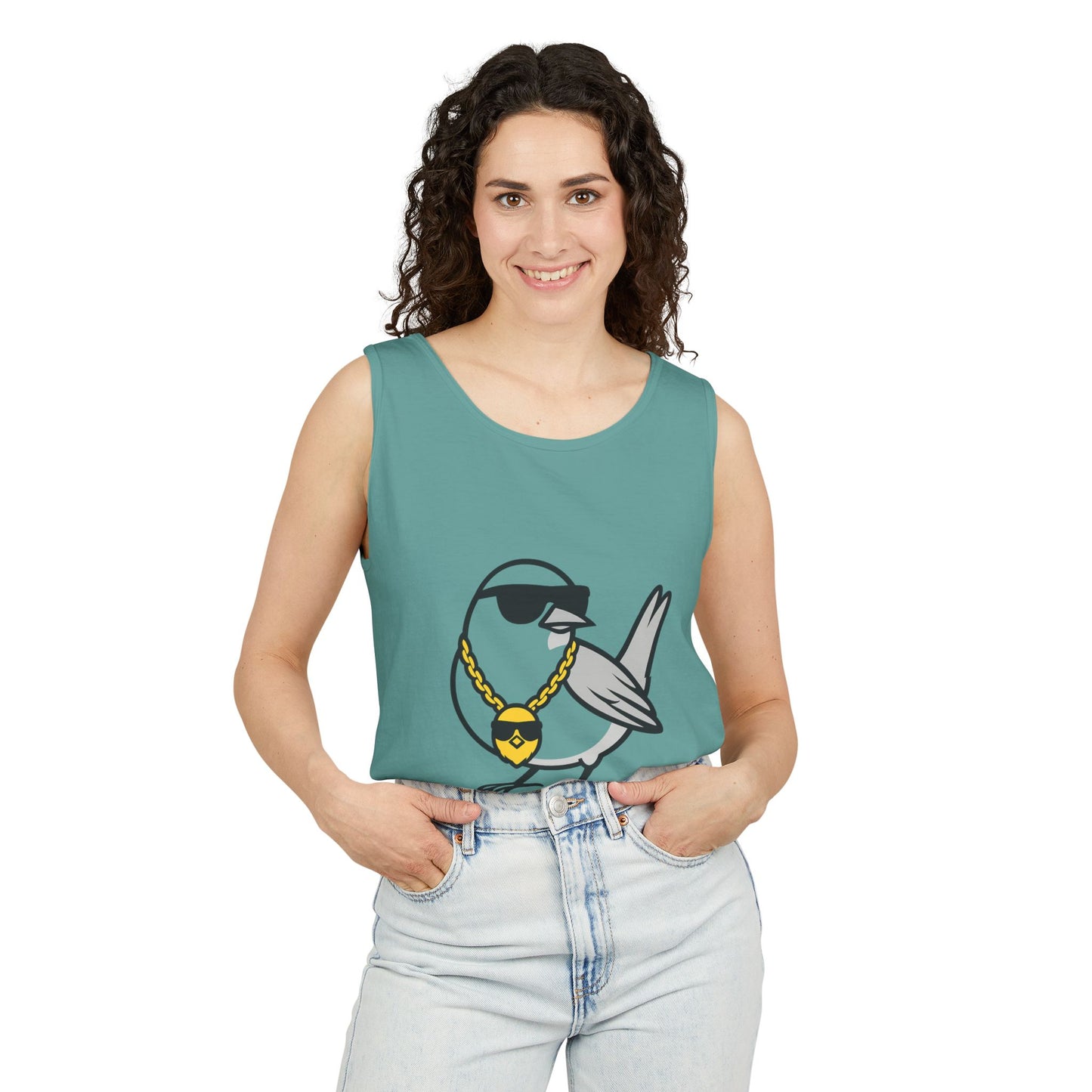 Wren Ross 2025 Team Unisex Tank - Summer Apparel, Casual Wear, Beach Outfit, Gift for Bird Lovers