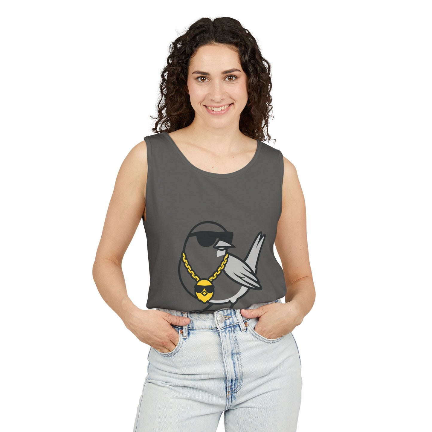Wren Ross 2025 Team Unisex Tank - Summer Apparel, Casual Wear, Beach Outfit, Gift for Bird Lovers