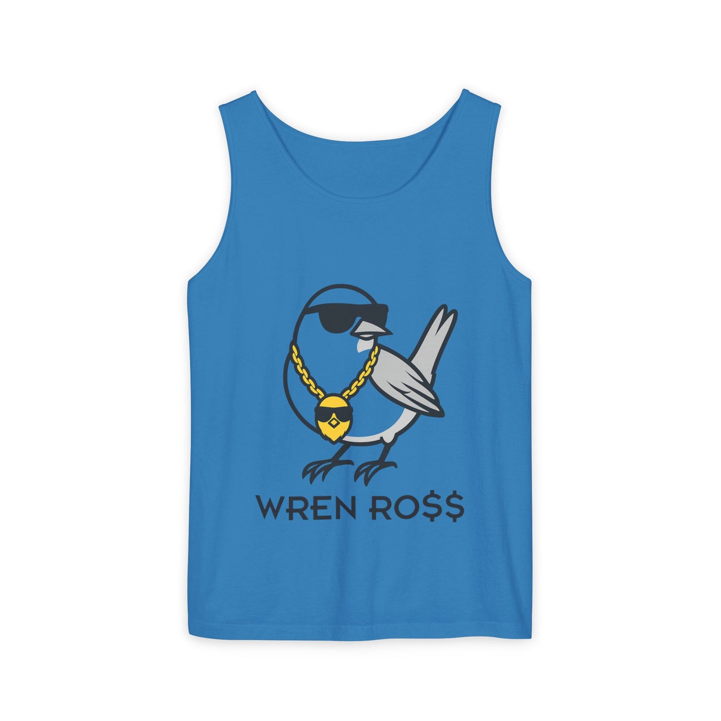 Wren Ross 2025 Team Unisex Tank - Summer Apparel, Casual Wear, Beach Outfit, Gift for Bird Lovers