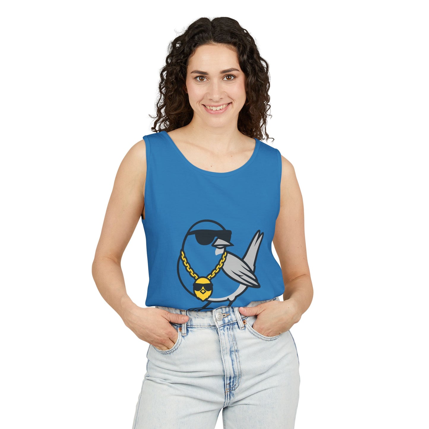 Wren Ross 2025 Team Unisex Tank - Summer Apparel, Casual Wear, Beach Outfit, Gift for Bird Lovers