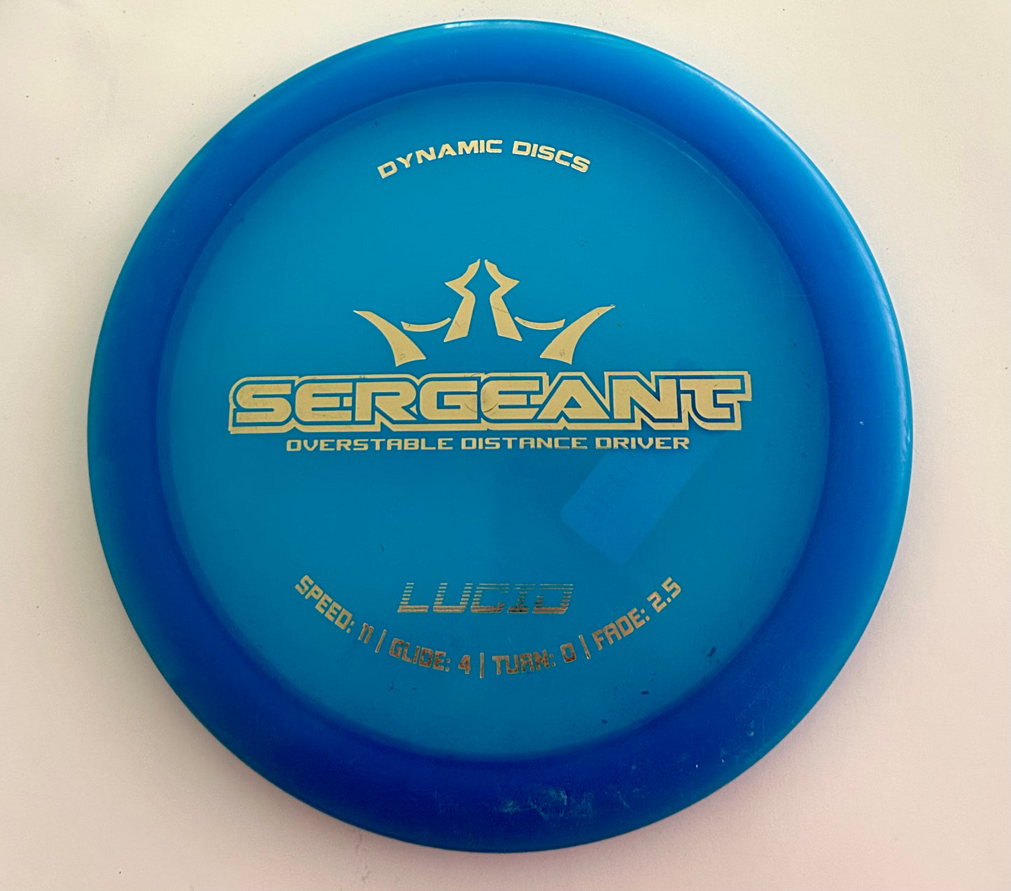 Dynamic Discs Lucid Sergeant — 174g — Understable Distance Driver