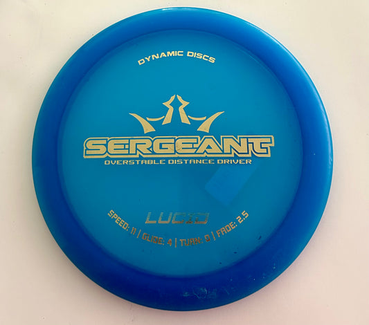 Dynamic Discs Lucid Sergeant — 174g — Understable Distance Driver