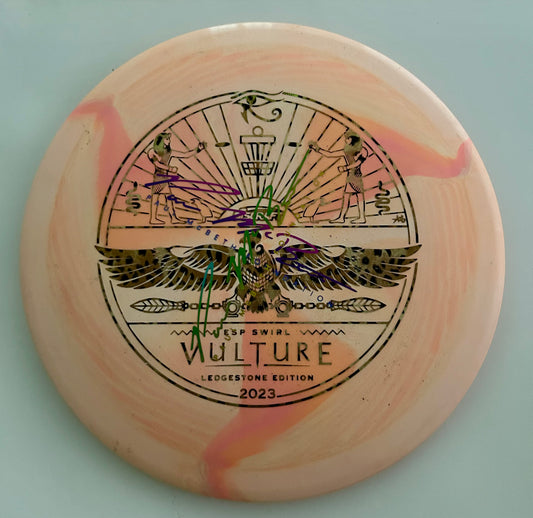 Discraft ESP Swirl Vulture —Ledgestone 2023 (Paul McBeth Foundation Overstamp)
— 173 - 174g